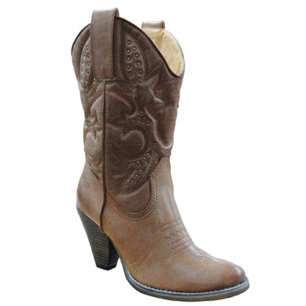 Volatile Denver Tan Womens boots 7.5 NEW